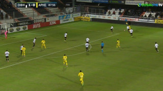 Η ισοφάριση του Άρη από τα 11 βήματα απέναντι στον ΟΦΗ!