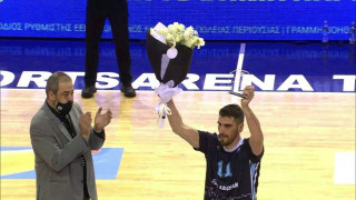 Βραβεύτηκε ο Μαργαρίτης πριν το ΠΑΟΚ-Κολοσσός Ρόδου