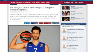 Περπέρογλου διετίας στην Μπαρτσελόνα