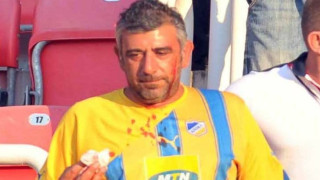 Η στιγμή της έντασης στα Σκόπια (pics)