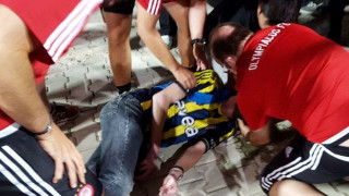 Γλίτωσε τα χειρότερα οπαδός της Φενέρ