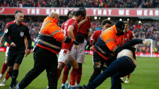 Νότιγχαμ-Λέστερ: Σύλληψη και τιμωρία απαγόρευσης εισόδου στα γήπεδα σε οπαδό