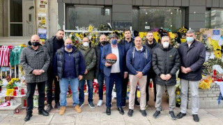 Αντιπροσωπεία ΕΣΑΚΕ με ΠΑΟΚ, Άρη και Ιωνικό τίμησαν τον Άλκη