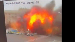 Ουκρανία: Ρουκέτα ανατινάζει κυβερνητικό κτίριο στο Χάρκοβο