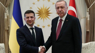 Ζελένσκι σε Ερντογάν: «Ευγνώμων για τη διαρκή υποστήριξη της Τουρκίας»