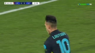 Η γκολάρα του Λαουτάρο που έβαλε μπροστά την Ίντερ στο Άνφιλντ