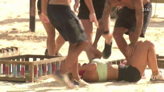 Survivor: Τραυματίστηκε η Ευρυδίκη Παπαδοπούλου – Αίμα στο κεφάλι της
