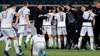 Οι πανηγυρισμοί Πασχαλάκη-Βιεϊρίνια μετά την μεγάλη πρόκριση του ΠΑΟΚ!