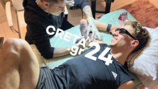 Από το Ηράκλειο στο Λίβερπουλ για να κάνει τατουάζ στον Τσιμίκα