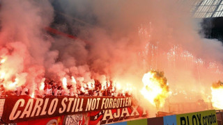 Απίστευτες σκηνές στη Γιόχαν Κρόιφ Αρένα - Παραλιγό να καούν ζωντανοί οπαδοί