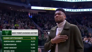 Αντετοκούνμπο: Το standing ovation των φίλων των Μπακς