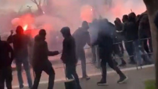 Νέα επεισόδια στη Μασσαλία - Ακατανόητη η επιλογή της αστυνομίας για μη οργανωμένη μετάβαση στο Βελοντρόμ