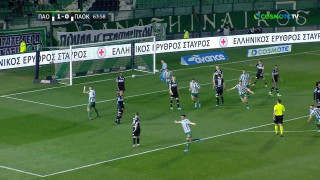 Το 2-0 του Παναθηναϊκού κόντρα στον ΠΑΟΚ