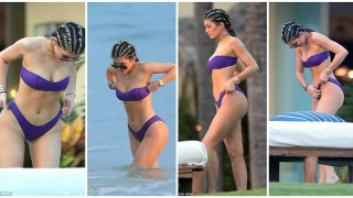 Το μοβ μπικίνι της Κάιλι Τζένερ (Pics)