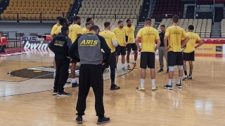 Προπονήθηκε στο ΣΕΦ ο Άρης, έτοιμος για το Περιστέρι