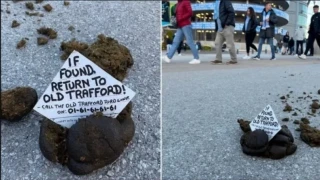 Μάντσεστερ Σίτι: Οπαδοί των Πολιτών χλευάζουν τη Γιουνάιτεντ με κοπριά