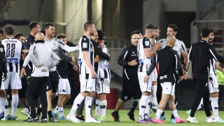 Έξαλλοι πανηγυρισμοί και της διοίκησης του ΠΑΟΚ στη σουίτα του «Καραϊσκάκης»