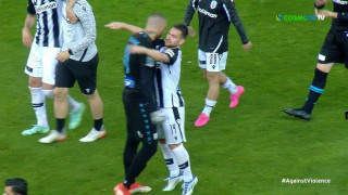 Ο έντονος πανηγυρισμός του Ζίβκοβιτς με τον Πασχαλάκη