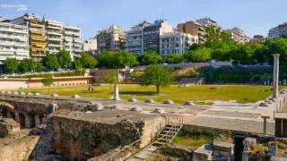 Σοκ: Νεαρό ζευγάρι τραυματίστηκε στην Αρχαία Αγορά της Θεσσαλονίκης