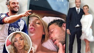 Μοντέλο με μπουρνούζι του Άντι Κάρολ και στο κρεβάτι του, 2 εβδομάδες πριν τον γάμο του