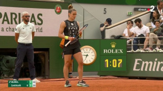 Δυσκολεύτηκε αλλά προκρίθηκε στον δεύτερο γύρο του Roland Garros η Σάκκαρη