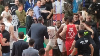 Ερυθρός Αστέρας-Παρτίζαν: Χάος στον 2ο τελικό της Αδριατικής λίγκας