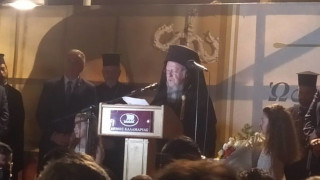Βαρθολομαίος-Θεσσαλονίκη: Η συγκίνηση του Πατριάρχη κατά την ομιλία του για την προσφυγιά (pics+vid)