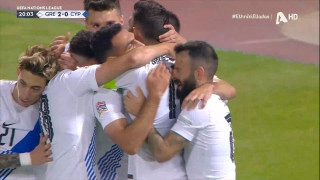 Nations League: Το 2-0 της Ελλάδας κόντρα στην Κύπρο