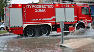 Φωτιά και στη Νέα Μάκρη-Έστειλε μήνυμα το 112