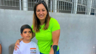 Ο μικρός Λέανδρος στους αγώνες στίβου Κ14 - Τι είπε η Τάνια Κεραμιδά