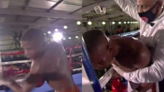 Μπόξερ βαρούσε μπουνιές σε... άδεια γωνία! Γιατί τού συνέβη αυτό