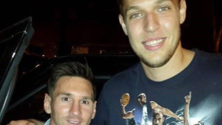 H συνάντηση του Βεζένκοφ με τον Μέσι! (pic)