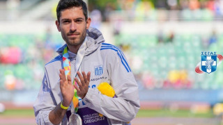 Παγκόσμιο Πρωτάθλημα: Η απονομή του μεταλλίου στον Μίλτο Τεντόγλου