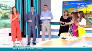 Το «ευχαριστώ» της Φαίης Μαυραγάνη στον Ιβάν Σαββίδη on air (video)