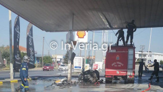 Βέροια: Συνελήφθη ο οδηγός της νταλίκας που έπεσε ακυβέρνητη σε βενζινάδικο