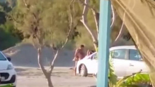 «Σκληρό πορνό» απο τουρίστες στην παραλία Τσαμπίκα (vid)
