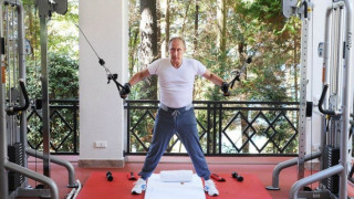 O Πούτιν γυμνάζεται με φόρμα αξίας 2.898 ευρώ (pic)