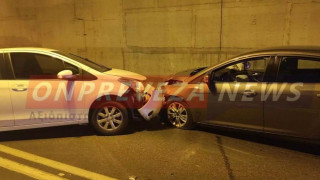 Άκτιο: Καραμπόλα μέσα στην υποθαλάσσια σήραγγα – Οι εικόνες και οι ατελείωτες ουρές μετά το τροχαίο