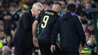 Αντσελότι: «Δεν φαίνεται ανησυχητικός ο τραυματισμός του Μπενζεμά»