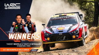 Ο Νεβίλ νικητής στο Ράλι Ακρόπολις 2022