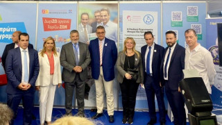 Ο Διαμαντής Γκολιδάκης στα περίπτερα της 86ης ΔΕΘ