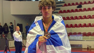 Στο βάθρο ο Γιώργος Πανταζής: Πήρε το χάλκινο στο Ευρωπαϊκό πρωτάθλημα U21 του ταεκβοντό