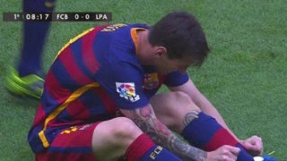 Τραυματίστηκε ο Μέσι! (vid)