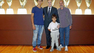 Στο Μπερναμπέου ο μικρός Ζαΐντ