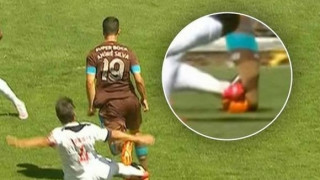 Και όμως αυτό το τάκλιν τιμωρήθηκε μόνο με κίτρινη κάρτα!(video)