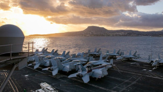 Στη Σούδα το αεροπλανοφόρο των ΗΠΑ «George H.W. Bush»