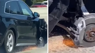 Καλιφόρνια: «Έπιασε» τα 130 χιλιόμετρα αν και... έχασε μια ρόδα