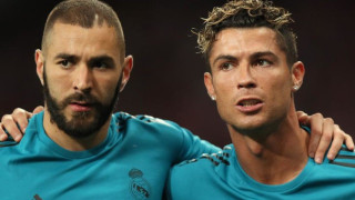 Ο Κριστιάνο Ρονάλντο στην τελετή της Χρυσής Μπάλας για χάρη του Μπενζεμά