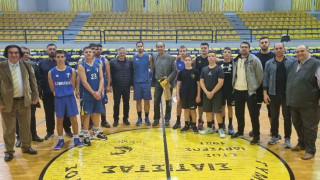 Επισκέφτηκε την προπόνηση του Γ.Σ. Σιάτιστας ο Μπάνε Πρέλεβιτς