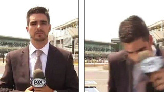 Τροχαίο με θύμα δημοσιογράφο σε ζωντανή σύνδεση (video)